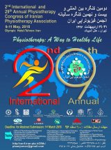 دومین کنگره بین المللی و بیست و نهمین کنگره سالیانه انجمن فیزیوتراپی ایران