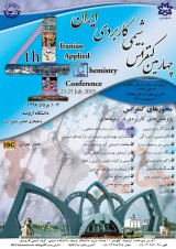 پوستر چهارمین کنفرانس ملی شیمی کاربردی