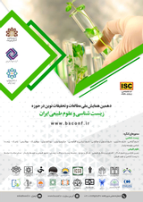 پوستر دهمین همایش ملی مطالعات و تحقیقات نوین درحوزه زیست شناسی و علوم طبیعی ایران