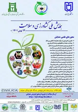 پوستر همایش ملی کشاورزی و سلامت