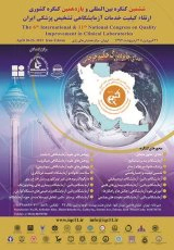 ششمین کنگره بین المللی و یازدهمین کنگره کشوری ارتقاء کیفیت خدمات  آزمایشگاهی تشخیص طبی ایران