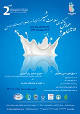 پوستر دومین همایش کشوری سلامت شیر از تولید تا مصرف و اهمیت تغذیه ای آن 