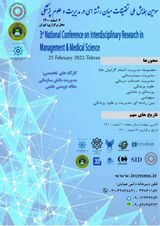 پوستر سومین همایش ملی تحقیقات میان رشته ای در مدیریت و علوم پزشکی